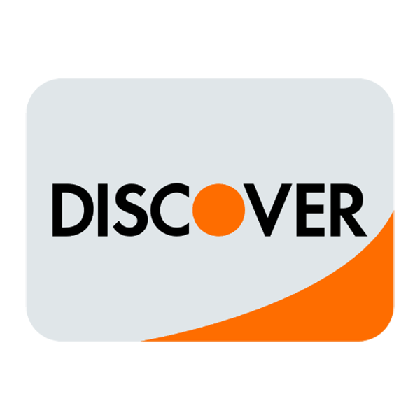Supported payment methods: Discover