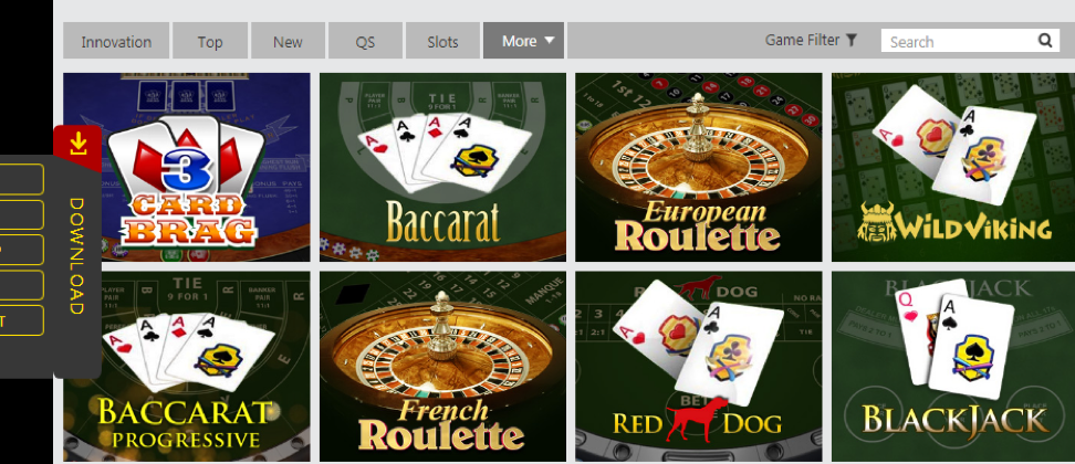 Table gambling from DafaBet